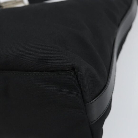 Authentic GUCCI Shoulder Bag Nylon Black Silver 000 0602 3754 - Picture 2 of 16